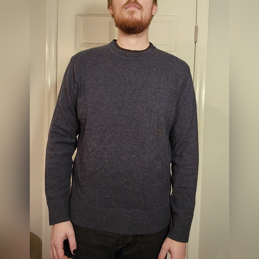 J Crew Rugged Merino Wool Sweater